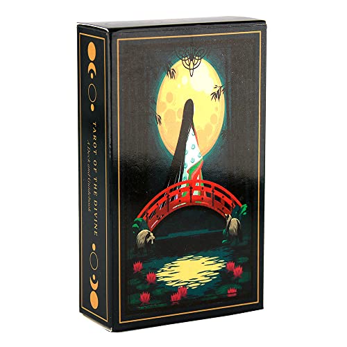 Cartas de Tarot, Tarot Clásico, Tarot Deck, Baraja Adivinatoria de Tarot Tiradas de Tarot Tarot Tradicional Esoterismo Astrología Adivinación Numerológica para Principiante Entusiastas (127#)