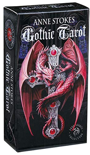 Fournier - Baraja de Tarot Anne Stokes, 18 a 99 años, color negro