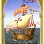 significado de la carta el barco en la tirada de tarot de lenormand