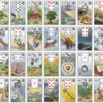 cartas del tarot de lenormand, historia