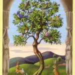 signiicado de la carta el arbol en la tirada de tarot de lenormand