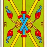 tirada carta tarot tres de bastos para geminis en el mes de marzo 2012